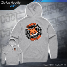Load image into Gallery viewer, Zip Up Hoodie - Zero Fox Given
