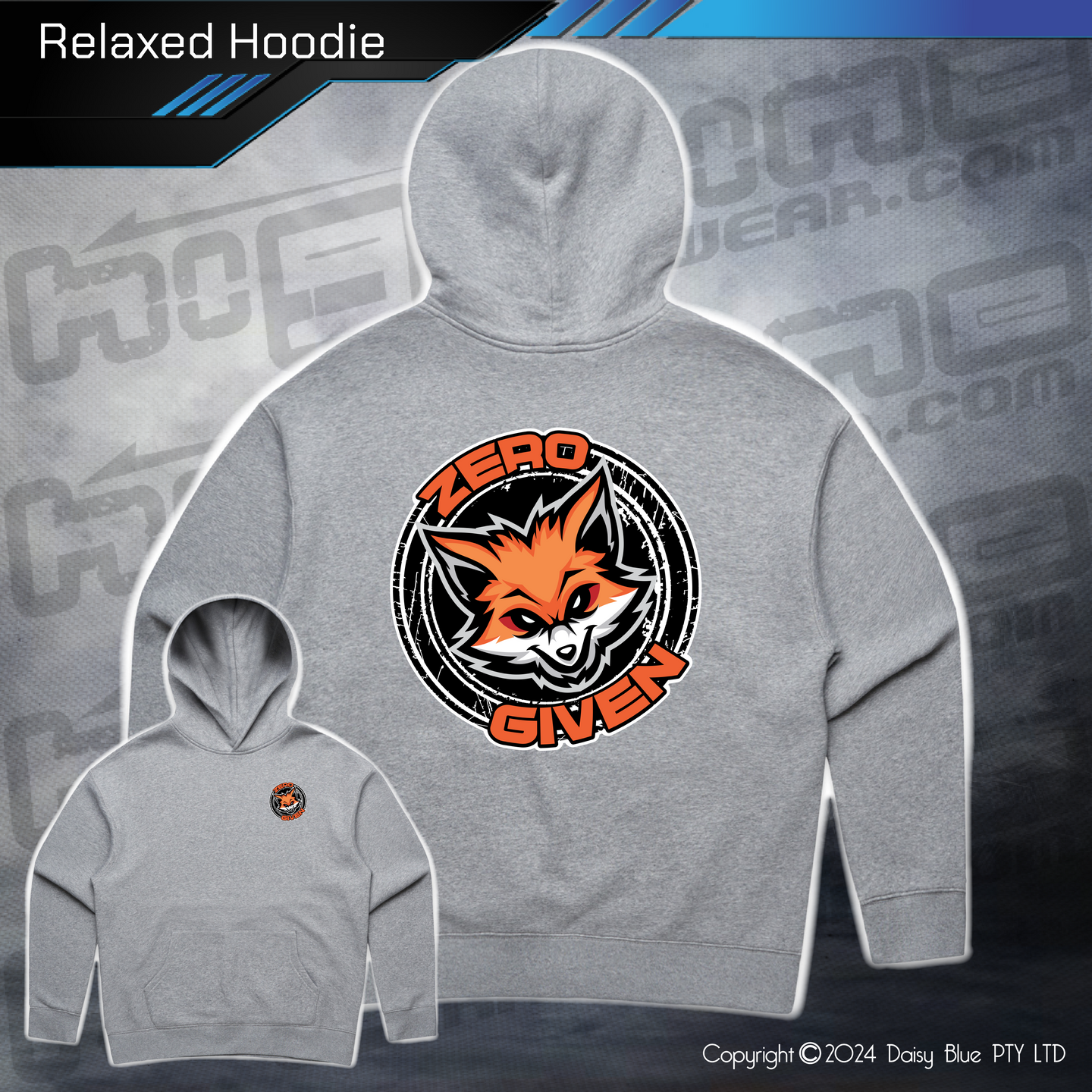 Relaxed Hoodie - Zero Fox Given