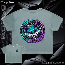 Load image into Gallery viewer, Ladies Crop Tee - Zero Fox 2
