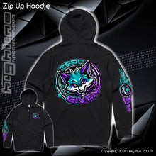 Load image into Gallery viewer, Zip Up Hoodie - Zero Fox 2

