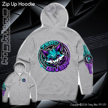 Load image into Gallery viewer, Zip Up Hoodie - Zero Fox 2
