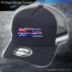 STRIPE Trucker Cap - Streetie/Junior Vic Title 2025