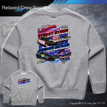 Load image into Gallery viewer, Relaxed Crew Sweater - Streetie/Junior Vic Title 2025

