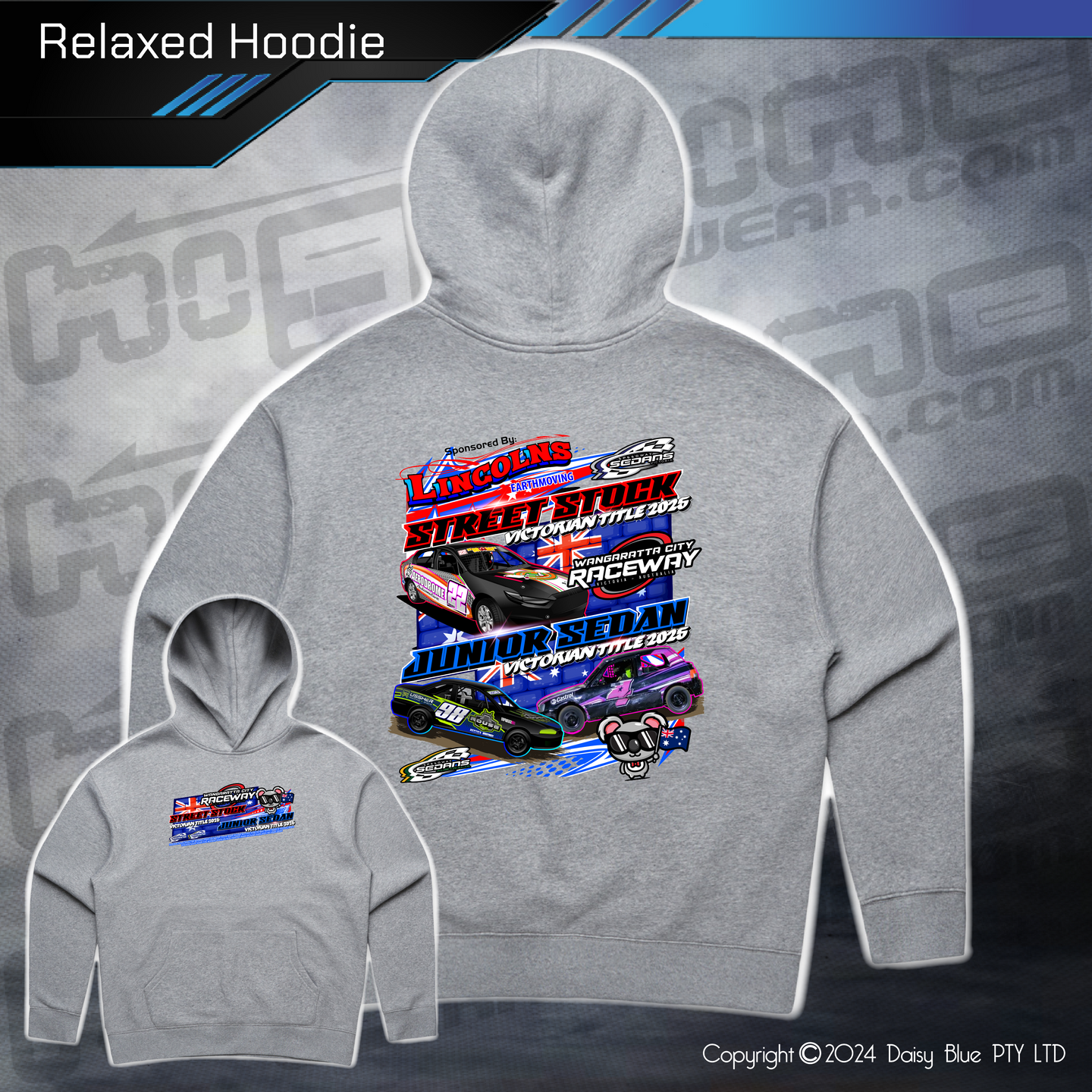 Relaxed Hoodie - Streetie/Junior Vic Title 2025