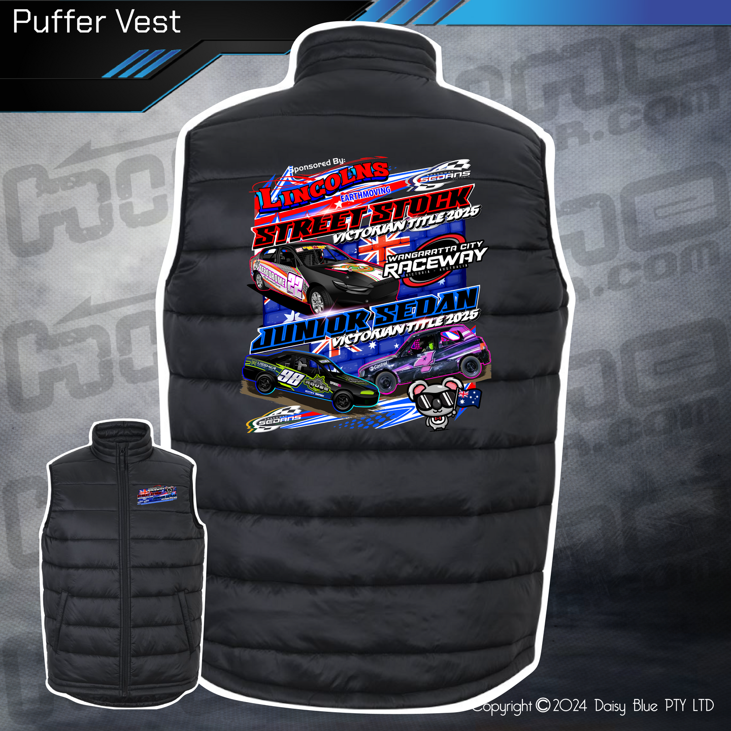 Puffer Vest - Streetie/Junior Vic Title 2025