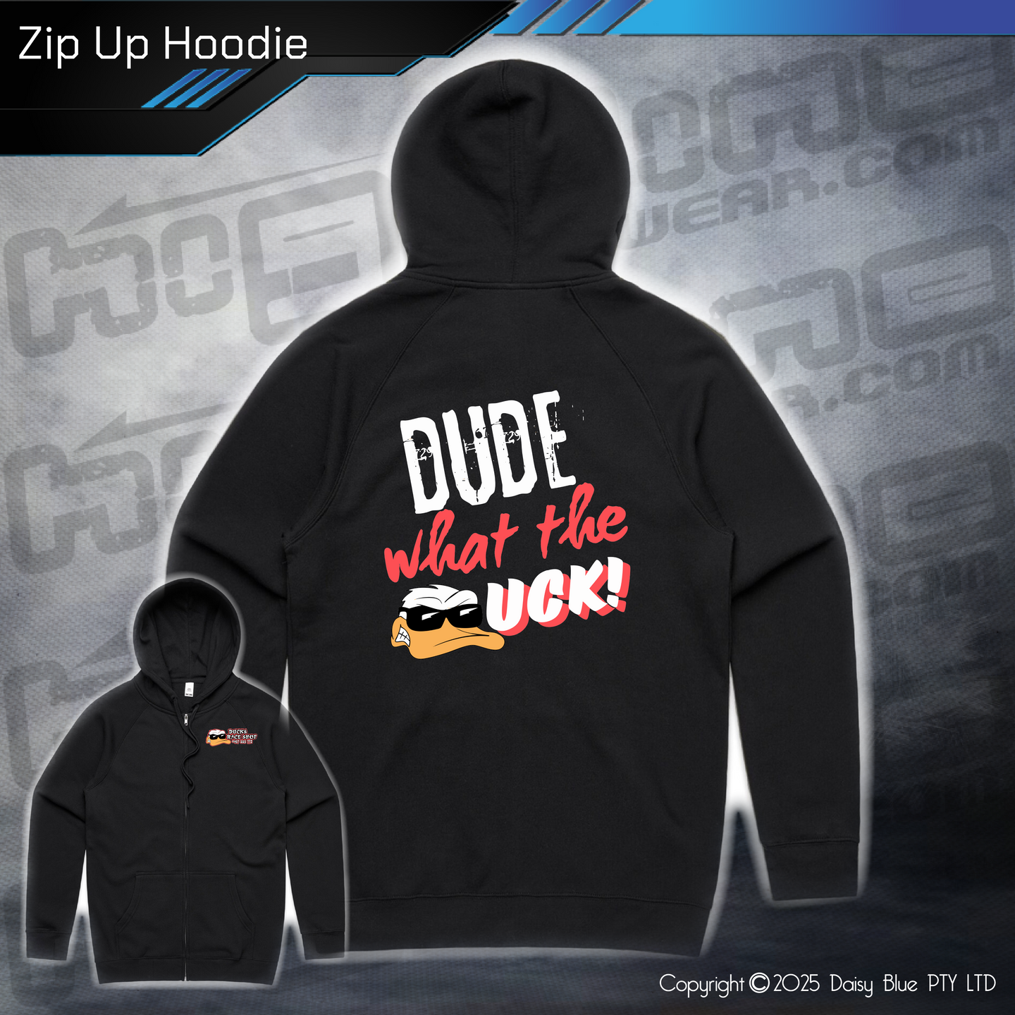 Zip Up Hoodie - Ducks Race Shop