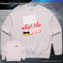 Load image into Gallery viewer, Relaxed Crew Sweater - Ducks Race Shop

