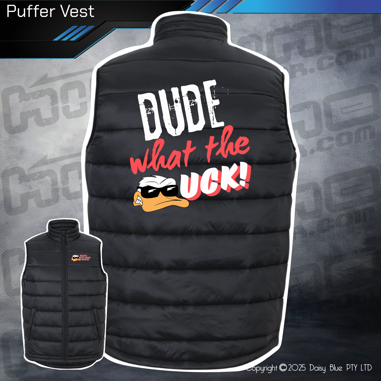 Puffer Vest - Ducks Race Shop