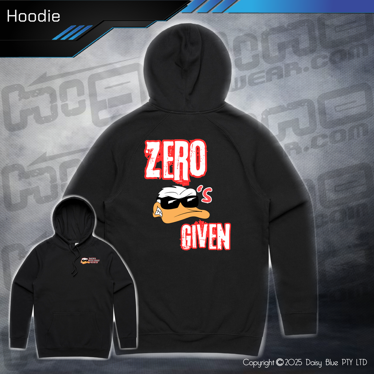 Hoodie - Zero Ducks – Highline Racewear