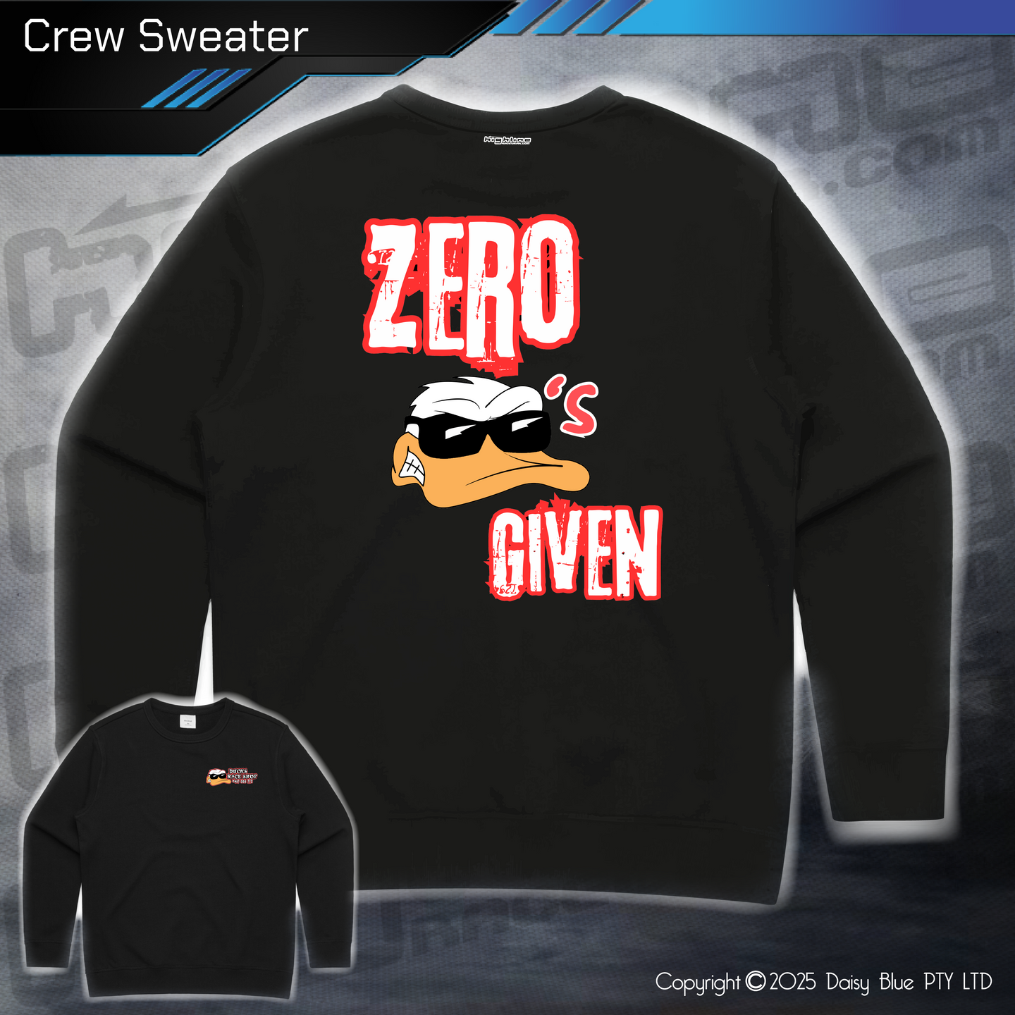 Crew Sweater - Zero Ducks