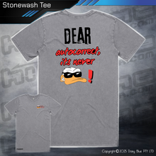 Load image into Gallery viewer, Stonewash Tee - Ducks Dear Autocorrect...
