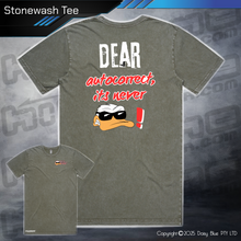 Load image into Gallery viewer, Stonewash Tee - Ducks Dear Autocorrect...
