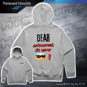 Relaxed Hoodie - Ducks Dear Autocorrect...