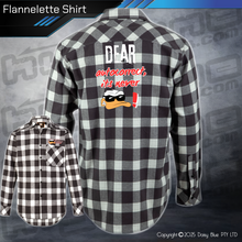 Load image into Gallery viewer, Flannelette Shirt - Ducks Dear Autocorrect...
