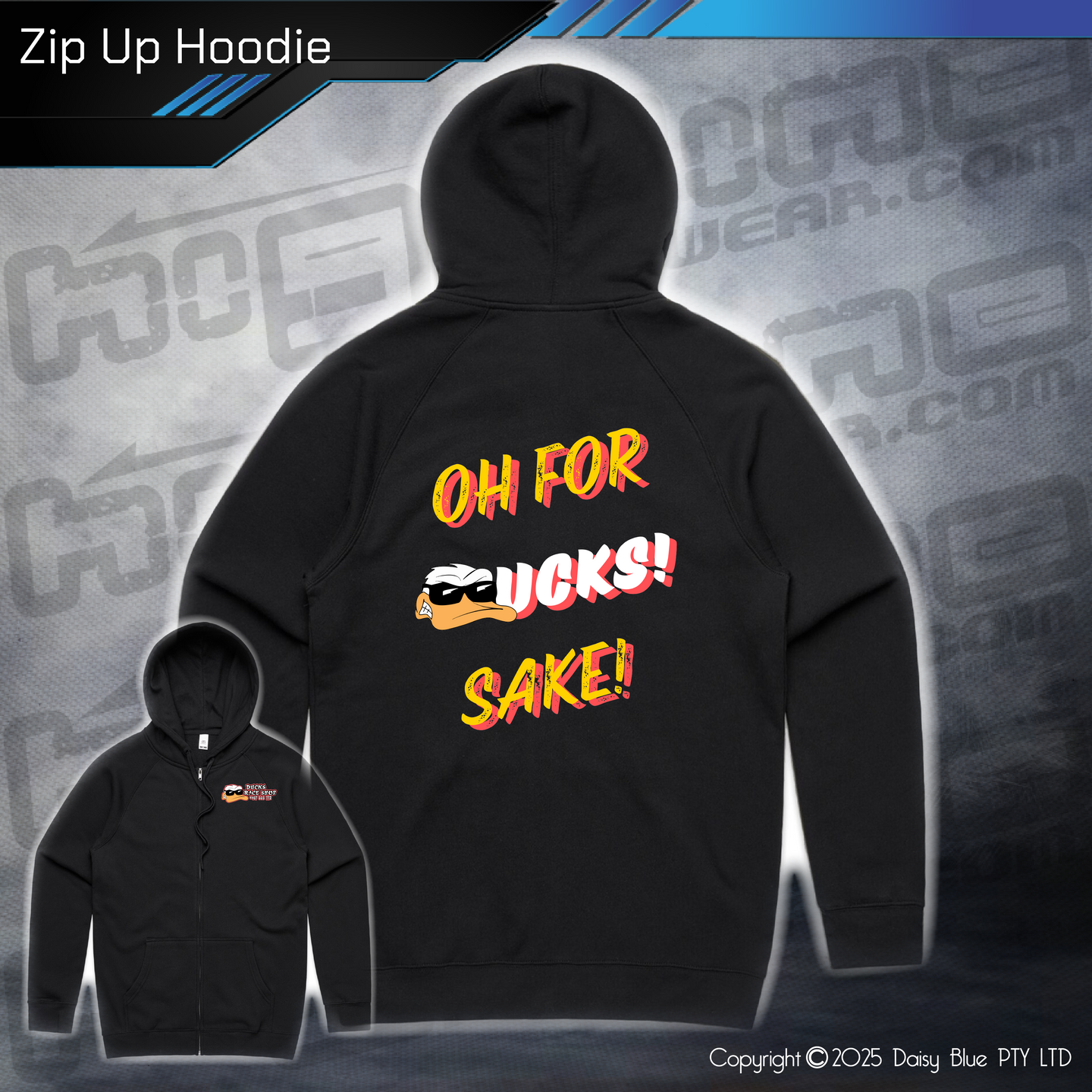 Zip Up Hoodie - Ducks Sake