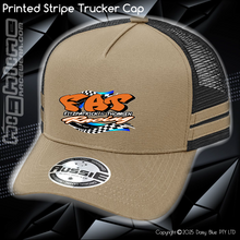 Load image into Gallery viewer, STRIPE Trucker Cap - FAT Racing
