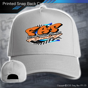 Printed Snap Back CAP - FAT Racing