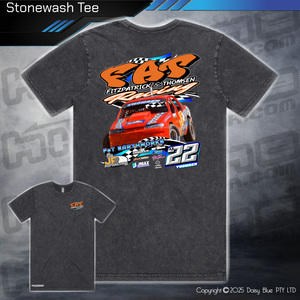 Stonewash Tee - FAT Racing