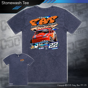 Stonewash Tee - FAT Racing