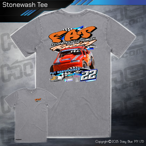 Stonewash Tee - FAT Racing