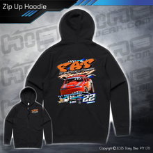 Load image into Gallery viewer, Zip Up Hoodie - FAT Racing

