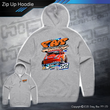 Load image into Gallery viewer, Zip Up Hoodie - FAT Racing
