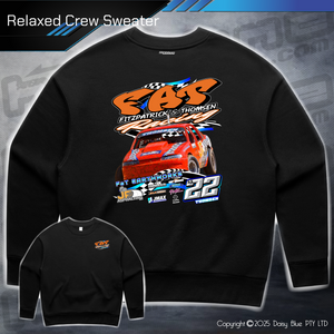 Relaxed Crew Sweater - FAT Racing