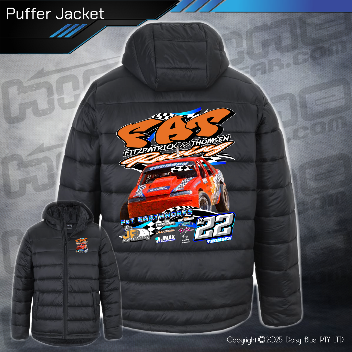Puffer Jacket - FAT Racing