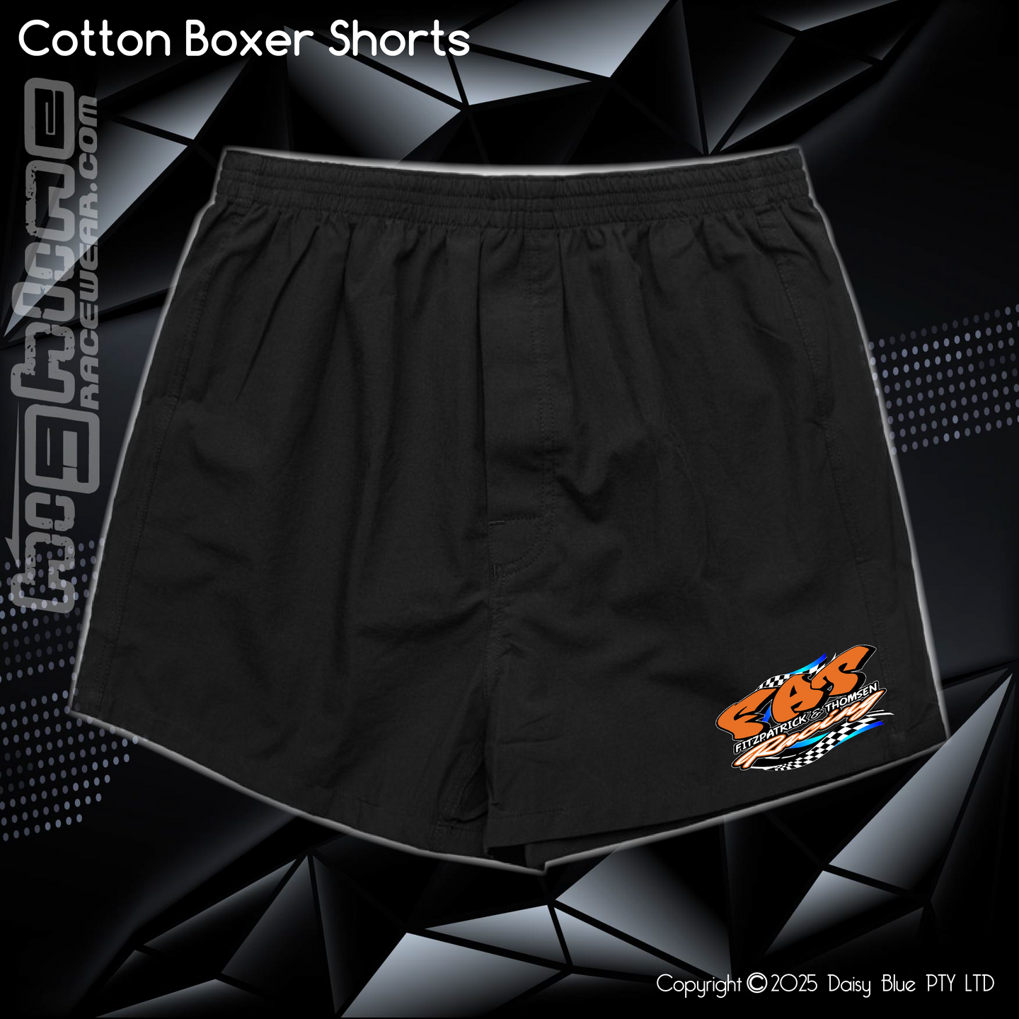 Mens Boxer Shorts - FAT Racing