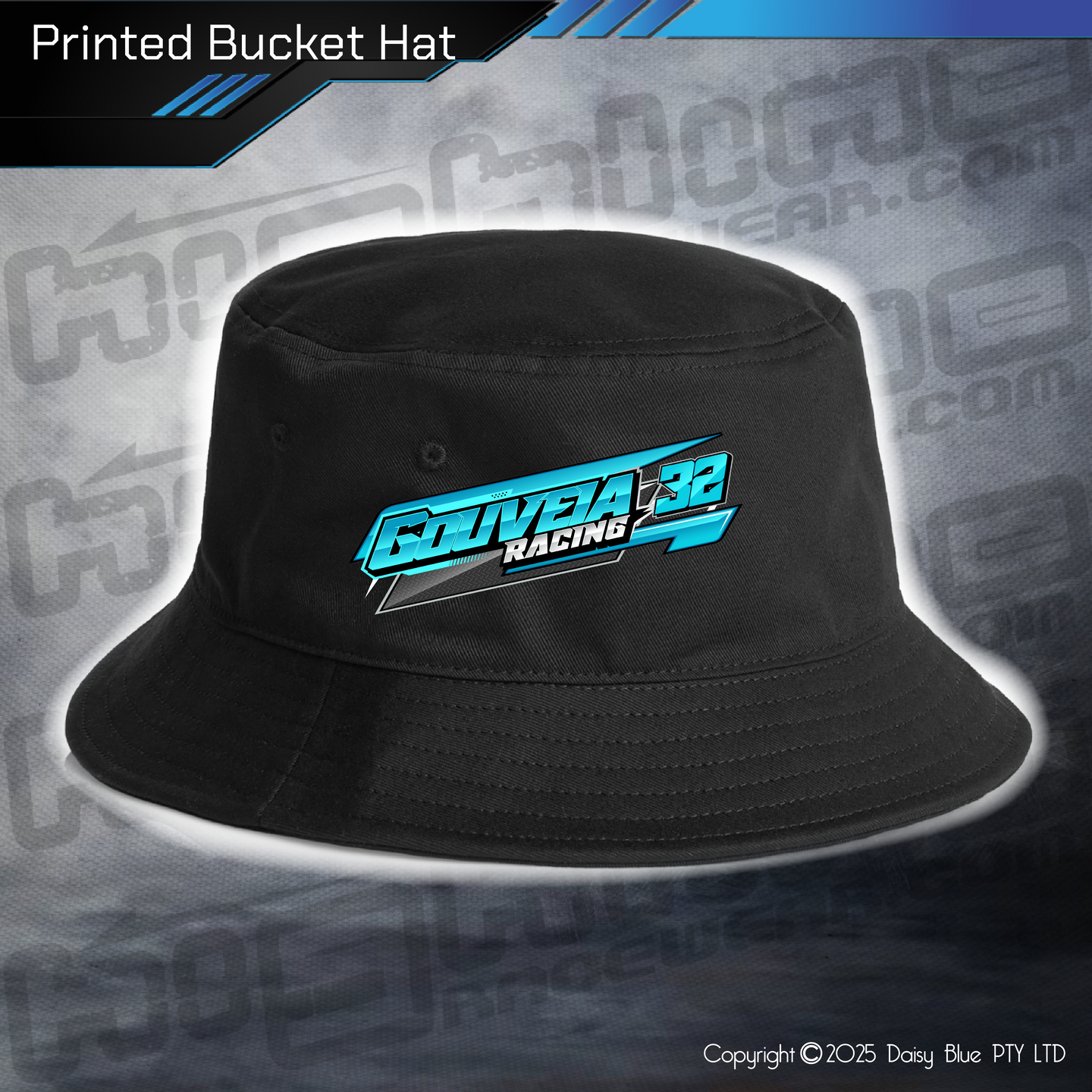 Printed Bucket Hat - Alex Gouveia