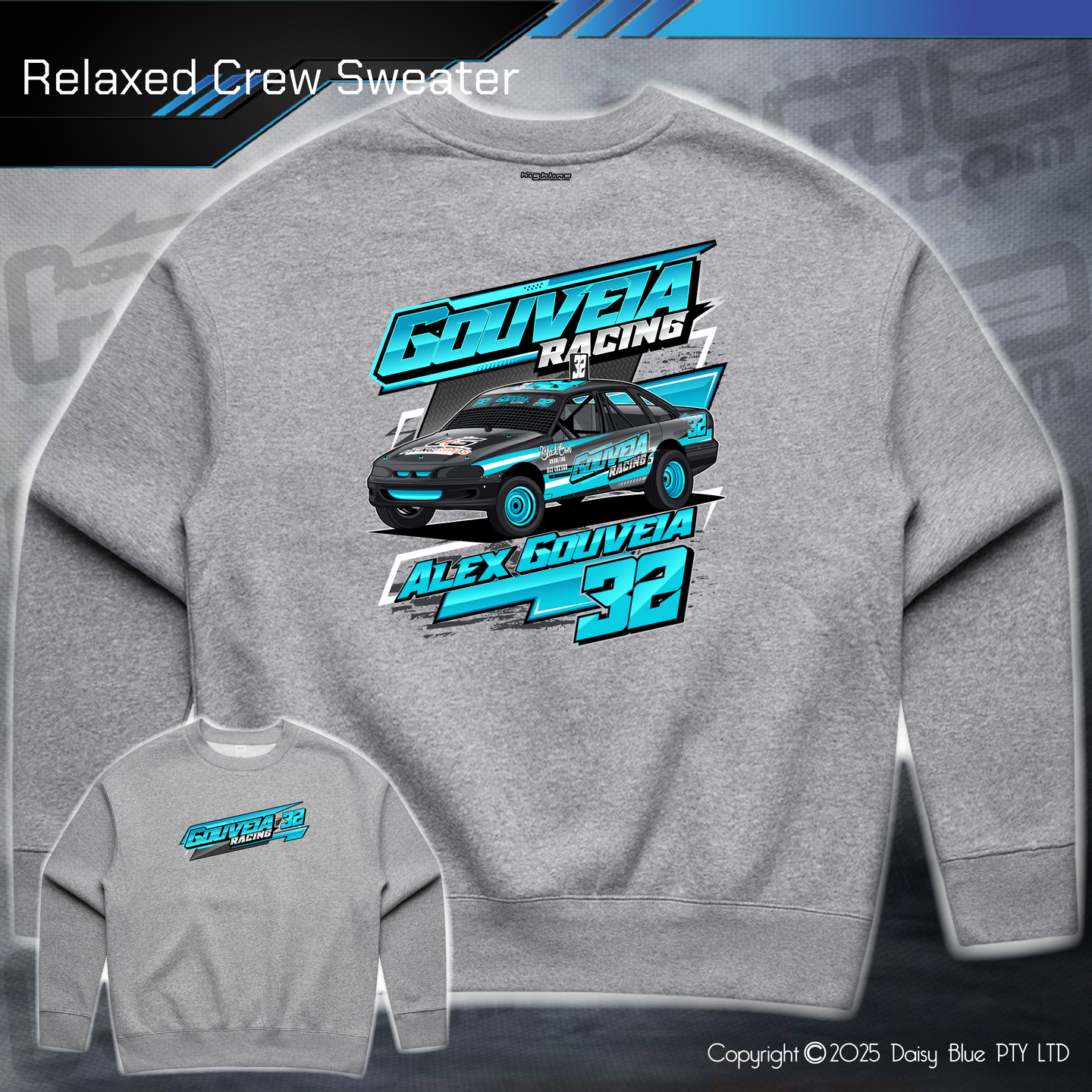 Relaxed Crew Sweater - Alex Gouveia
