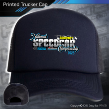 Load image into Gallery viewer, Printed Trucker Cap - Australian Compact Speedcar Championship 2025
