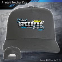 Load image into Gallery viewer, Printed Trucker Cap - Australian Compact Speedcar Championship 2025
