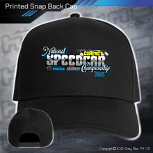 Load image into Gallery viewer, Printed Snap Back CAP - Australian Compact Speedcar Championship 2025
