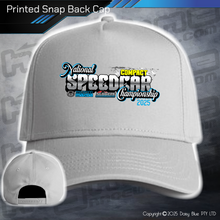 Load image into Gallery viewer, Printed Snap Back CAP - Australian Compact Speedcar Championship 2025
