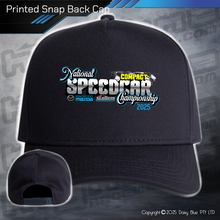 Load image into Gallery viewer, Printed Snap Back CAP - Australian Compact Speedcar Championship 2025
