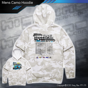 Camo Hoodie - Australian Compact Speedcar Championship 2025