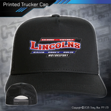 Load image into Gallery viewer, Printed Trucker Cap - Lincoln Motorsport
