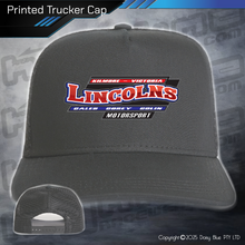 Load image into Gallery viewer, Printed Trucker Cap - Lincoln Motorsport
