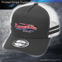 Load image into Gallery viewer, STRIPE Trucker Cap - Lincoln Motorsport
