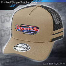 Load image into Gallery viewer, STRIPE Trucker Cap - Lincoln Motorsport

