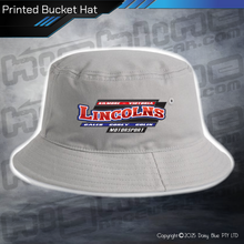 Load image into Gallery viewer, Printed Bucket Hat - Lincoln Motorsport

