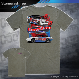 Stonewash Tee - Lincoln Motorsport