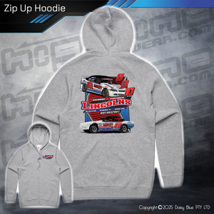 Zip Up Hoodie - Lincoln Motorsport