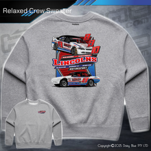 Load image into Gallery viewer, Relaxed Crew Sweater - Lincoln Motorsport
