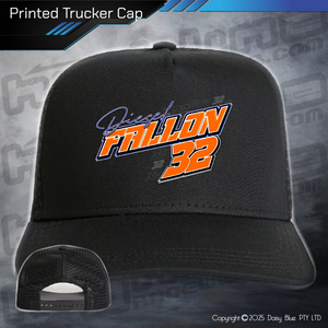 Printed Trucker Cap - Diesel Fallon