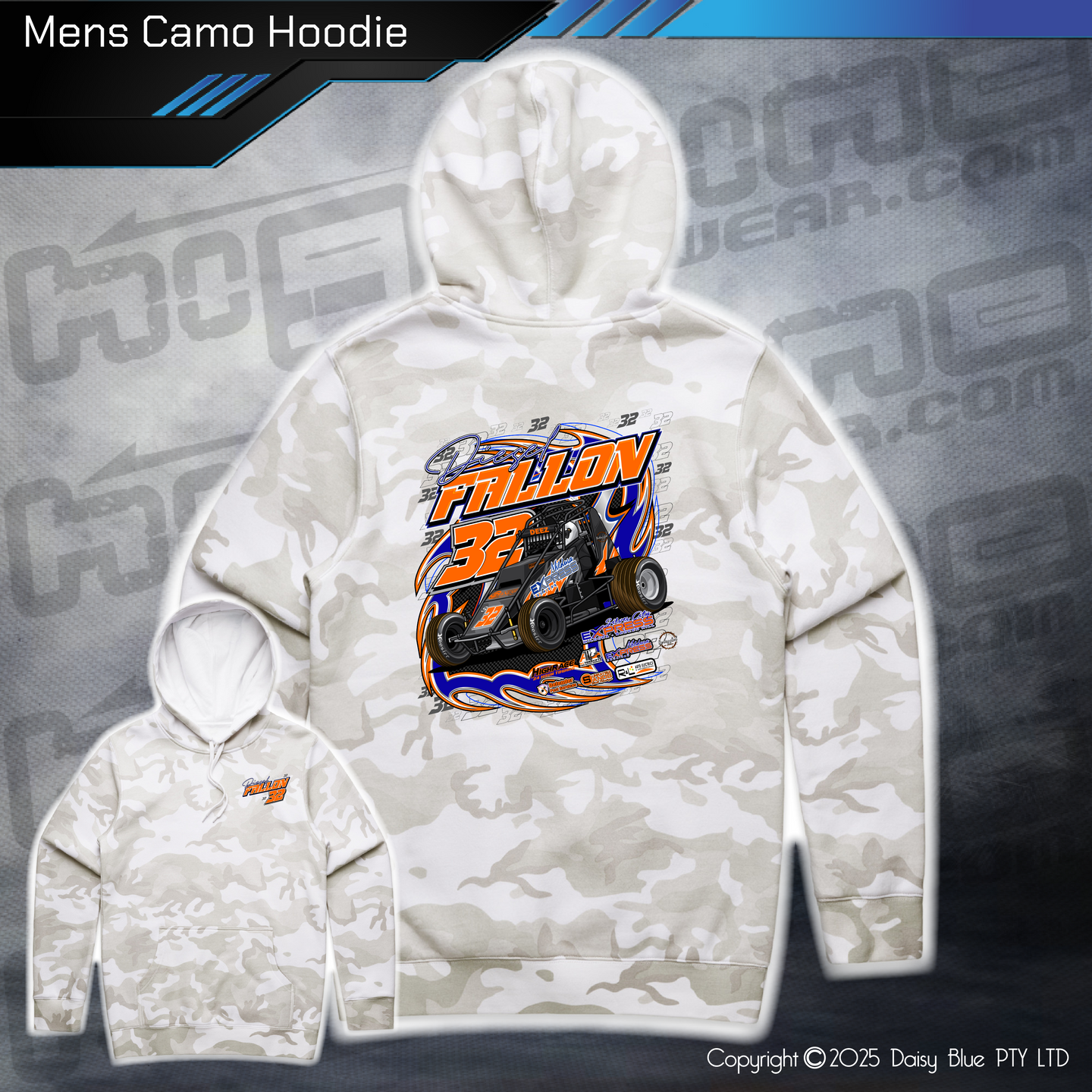 Camo Hoodie - Diesel Fallon