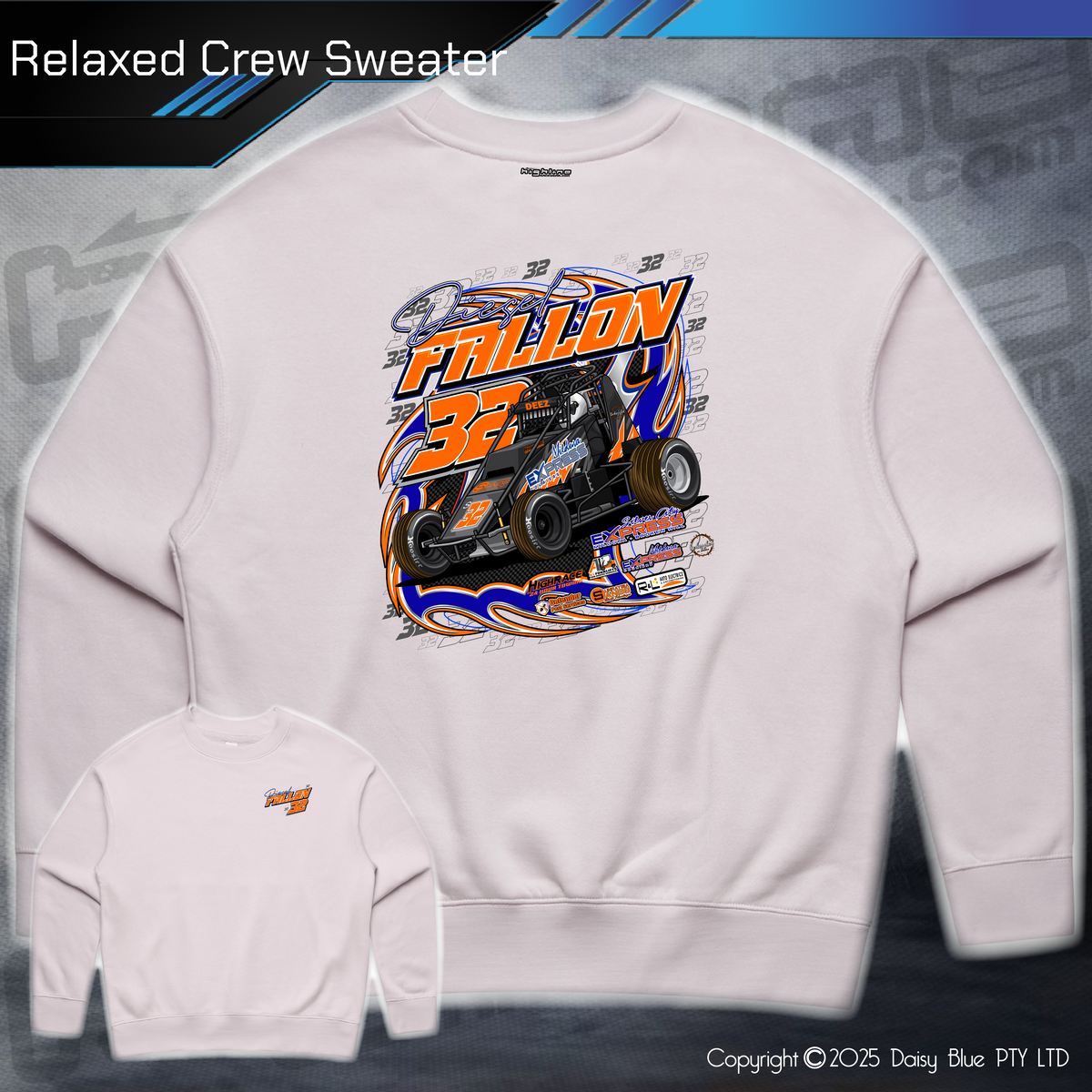 Relaxed Crew Sweater - Diesel Fallon – Highline Racewear