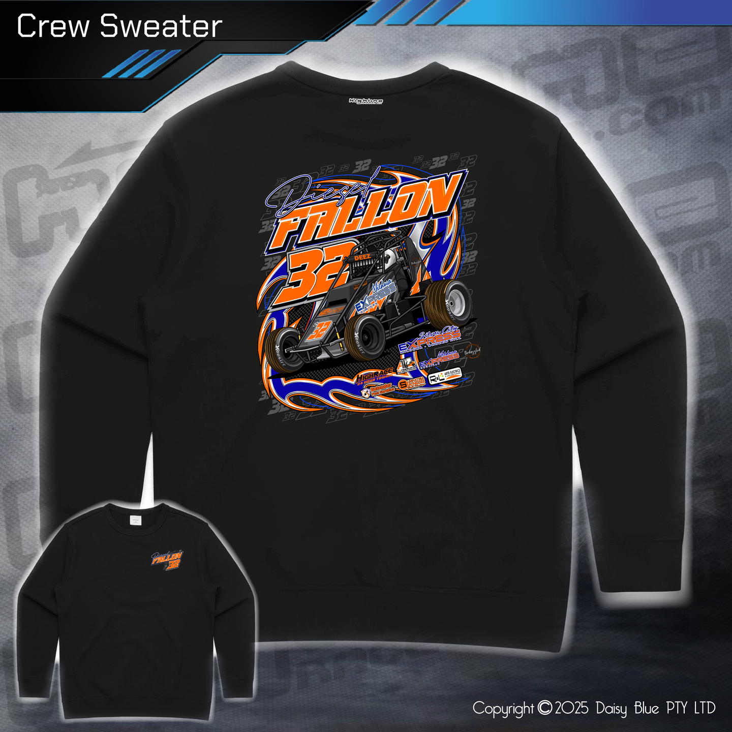 Crew Sweater - Diesel Fallon