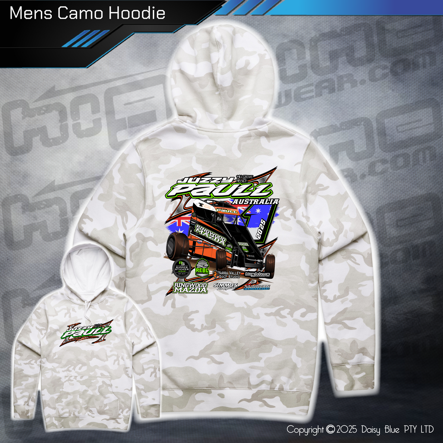 Camo Hoodie - Justin Paull